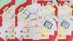 Misivas remitidas a personas mayores por los ni�os del centro de menores San Jos� de Calasanz