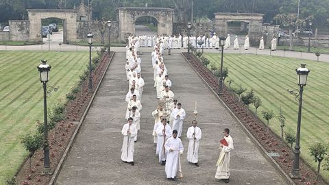 Jubileo de los sacerdotes de Galicia en el Santuario de Os Milagros