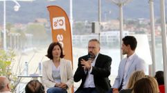 Girauta acompa�� ayer en Vigo a los cabezas de lista de Ciudadanos. 