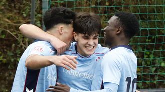 Hugo P&eacute;rez anot&oacute; uno de los goles del Celta Juvenil A ante el Pontevedra en Divisi&oacute;n de Honor.