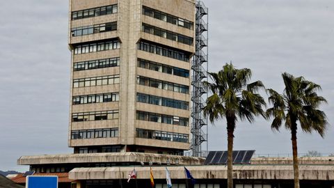 Imagen de archivo del Concello de Vigo, la pel�cula ser� en su auditorio 