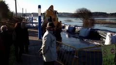 Inspecci�n judicial en la laguna de A Frouxeira