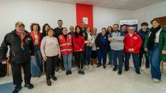 Imagen de los participantes en el curso de Cruz Roja sobre asistencia a emergencias