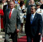 Juncal, con el monarca en el 2006. 