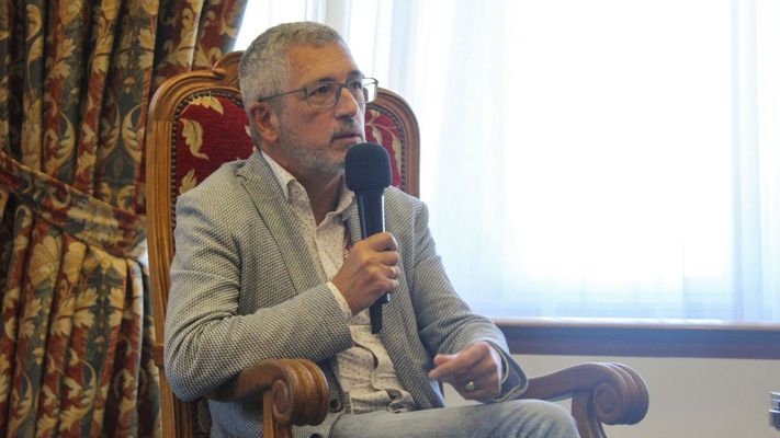 El secretario�de Estado de Medio Ambiente, Hugo Mor�n, en Santander
