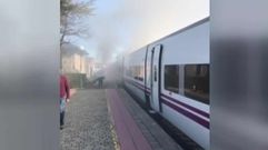 Incendio en el Alvia Madrid-Ferrol