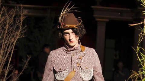 Algunos de los dise�os que present� en Madrid