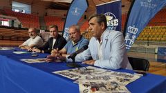 Lpez, Regueira, Fernndez y Bernrdez desarrollaron el programa del torneo y su clnic