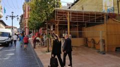 Los chiringuitos ultiman los preparativos: Todo listo para disfrutar de las fiestas de San Mateo