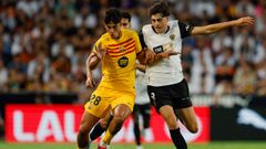 Marc Bernal.Marc Bernal con el Barcelona
