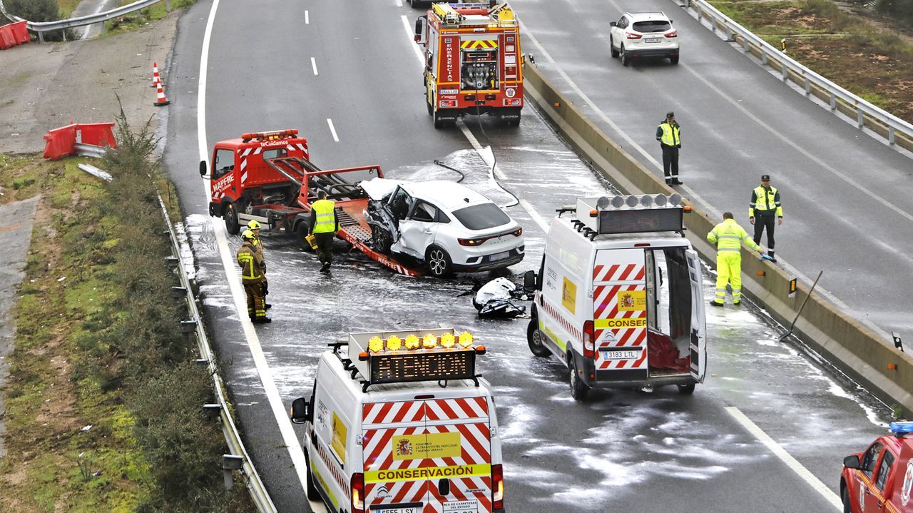 El conductor del accidente mortal de Salvaterra da positivo en drogas