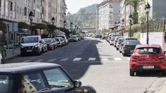 Imagen de archivo de una calle de A Valenz�.