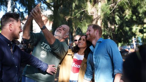 La visita del pr�ncipe Harry y Meghan Markle a Australia