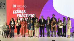 Foto de archivo del IV Premio Boas Pr&aacute;cticas en Servizos Sociais de la Deputaci&oacute;n da Coru&ntilde;a