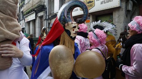 As pantallas son as ra��as do entroido de Xinzo