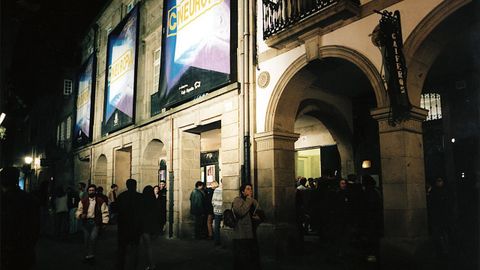 Entrada del Teatro Principal en el festival de 1994