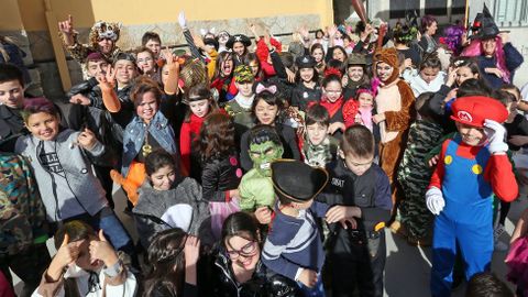 Fiestas de Carnavales en los colegios de Barbanza
