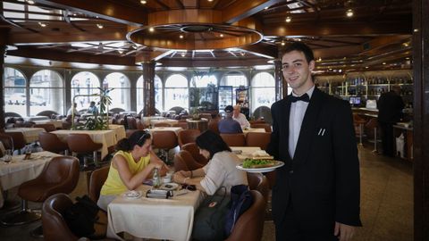 Cafeter�a Manhattan, en la plaza de Pontevedra de A Coru�a