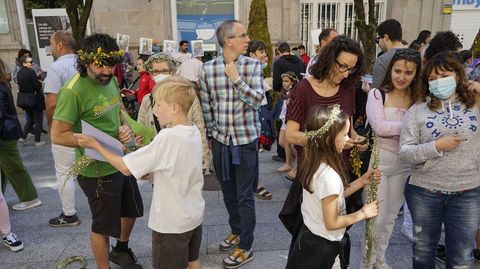 Cientos de personas disfrutaron de la Festa dos Maios de Ourense