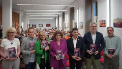 O centro Social Maruxa e Coralia acolleu este luns a presentaci�n do libro sobre Bego�a Caama�o