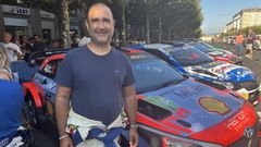 V�ctor Senra en el rali de Ferrol del 2025