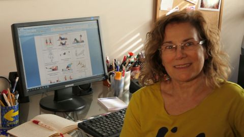 Ana Santos, profesora de Educaci�n F�sica en el IES Valle Incl�n