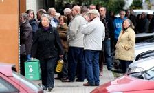 Imagen de archivo del reparto del cartucho navide�o del pasado a�o.