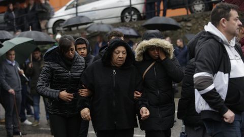 Funeral por el minero Anilson Soares de Brito