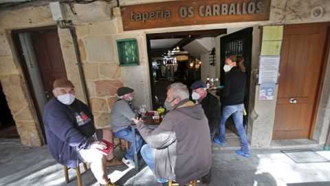 Reapertura de terrazas en Pontevedra