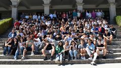 Un momento de la jornada inaugural en el centro cambad�s
