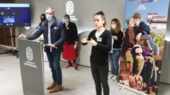 Acto de presentaci�n de las actividades con motivo del D�a Nacional da Lingua de Signos Espa�ola