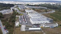 Vista �rea del Hospital Universitario Lucus Augusti