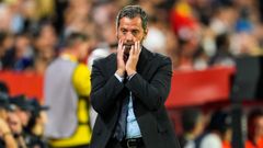 Quique Snchez Flores.El entrenador madrileo Quique Snchez Flores