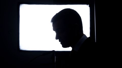 Pedro S�nchez durante un acto organizado la semana pasada en el Consejo Superior de Investigaciones Cient�ficas.