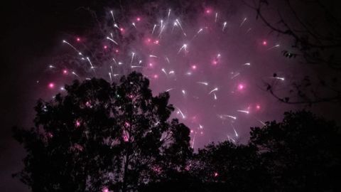 Fuegos artificiales de San Mateo en Oviedo 2025