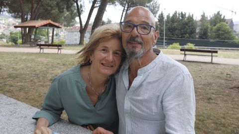 Angelines Quintela y Fernando Loureiro se estn haciendo las pruebas de compatibilidad para determinar si ella puede donarle un rin a l