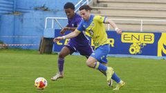 Imagen de un partido de Liga anterior del Juventud Cambados