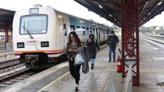 Imagen de la estacin de tren de Ferrol