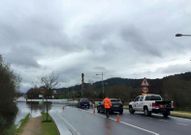 Una de las innumerables bolsas de agua. 