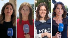 Las nuevas caras de las corresponsal�as: Laura Siscar, Roma; Bego�a Alegr�a, Lisboa; Silvia Guerra, Londres y Melanie St�ber, Berl�n