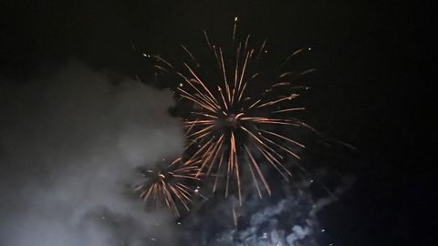 Noche de los Fuegos en Oviedo