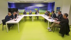 Reunin del comit organizador del Multisport 2025 en Pontevedra
