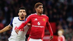 Marcus Rashford.Marcus Rashford con el Manchester United