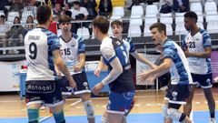 Los boirenses ganaron al Almendralejo Extremaduro en tres sets.