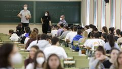 Ex�menes de la selectividad en junio en la Polit�cnica de Esteiro