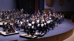 La OSG, en una imagen de archivo, bajo la batuta del director James Conlon