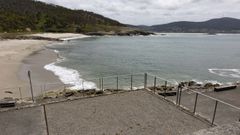 La playa de Balar�s, el pasado lunes.