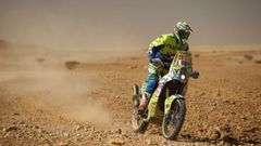 Javier �lvarez en el Dakar 2020