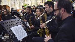 Foto de archivo de un concierto de la Banda de M�sica de Pontevedra