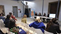 Foto de archivo de la presentaci�n de la edici�n de 2025 �Da Escola � Granxa� en O Vello C�rcere.